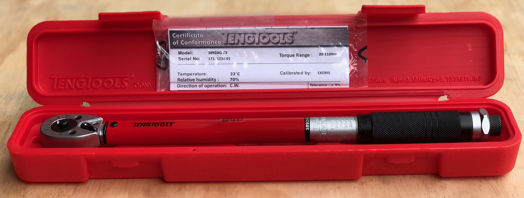 Teng Tools 3/8 Inch Drive Torque Wrench 1580ftlb 3892UAGE3 eBay